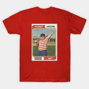 The Sandlot Ham Porter Baseball Card T-Shirt